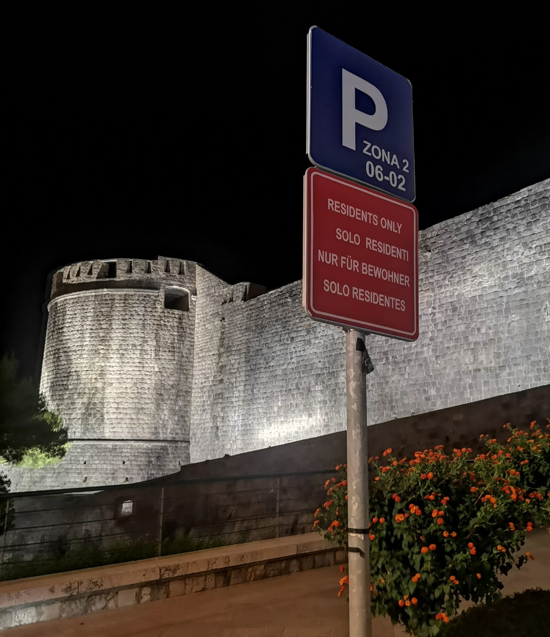 parking tylko dla mieszkańców